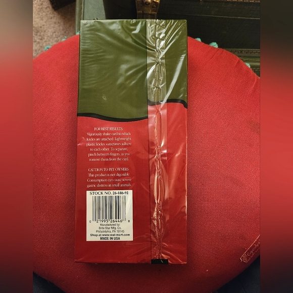 Vintage Tinsel Christmas Tree Icicles Brite Star 2000 Strands - Picture 6 of 8